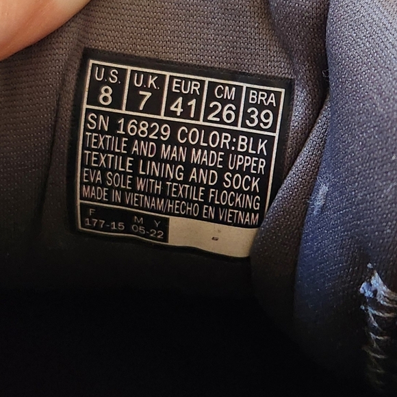 Skechers Mens Size 8 Running Shoes Sneakers Black 16829 Comfort Memory Foam - Picture 7 of 9